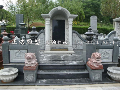 大型家族墓28-鄂爾多斯墓碑